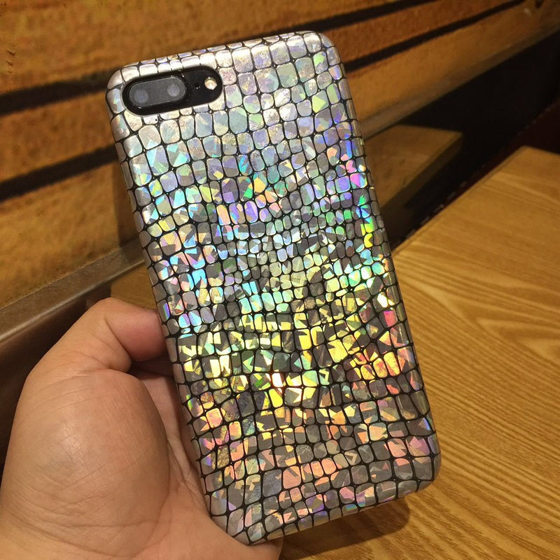 Glitter Crocodile iPhone Case