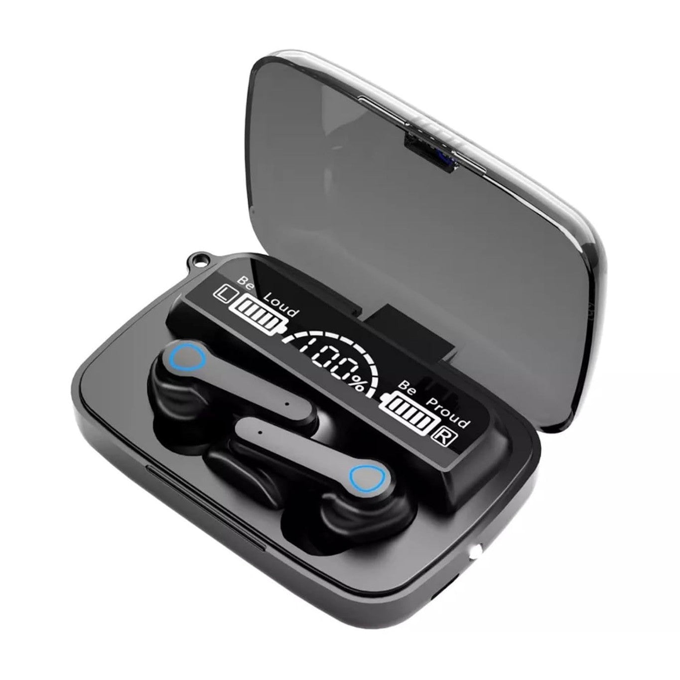 AMAN ENTERPRISES Truly Wireless Earbud with LED Display & Dedicated