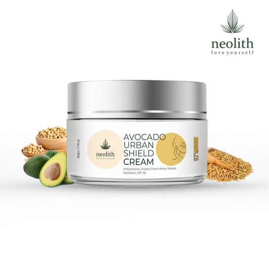 Neolith Avocado Urban Shield Face Cream with SPF30 || Protection from